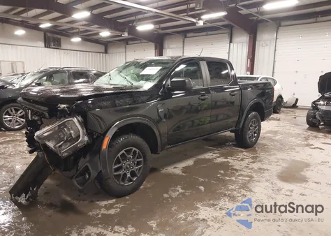 2024 Ford Ranger Xlt z USA, uszkodzony, nr VIN 1FTER4HH2RLE70734